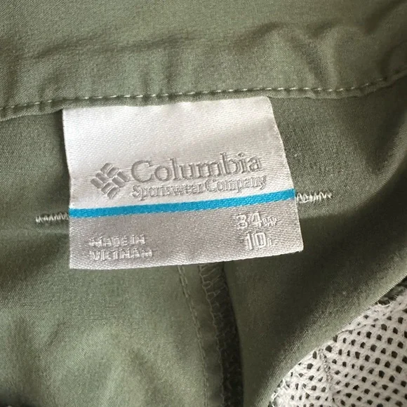 Columbia Men's PFG Khaki Shorts Sz 34 - Picture 5 of 5